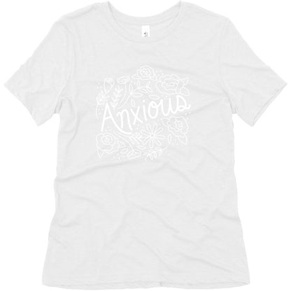 Anxious Florals Women's Triblend Tee