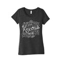 Anxious Florals Women's Triblend Tee