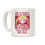 She Is Beauty Usagi Coffee Mug