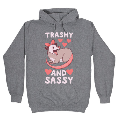 Trashy and Sassy Possum Hoodie