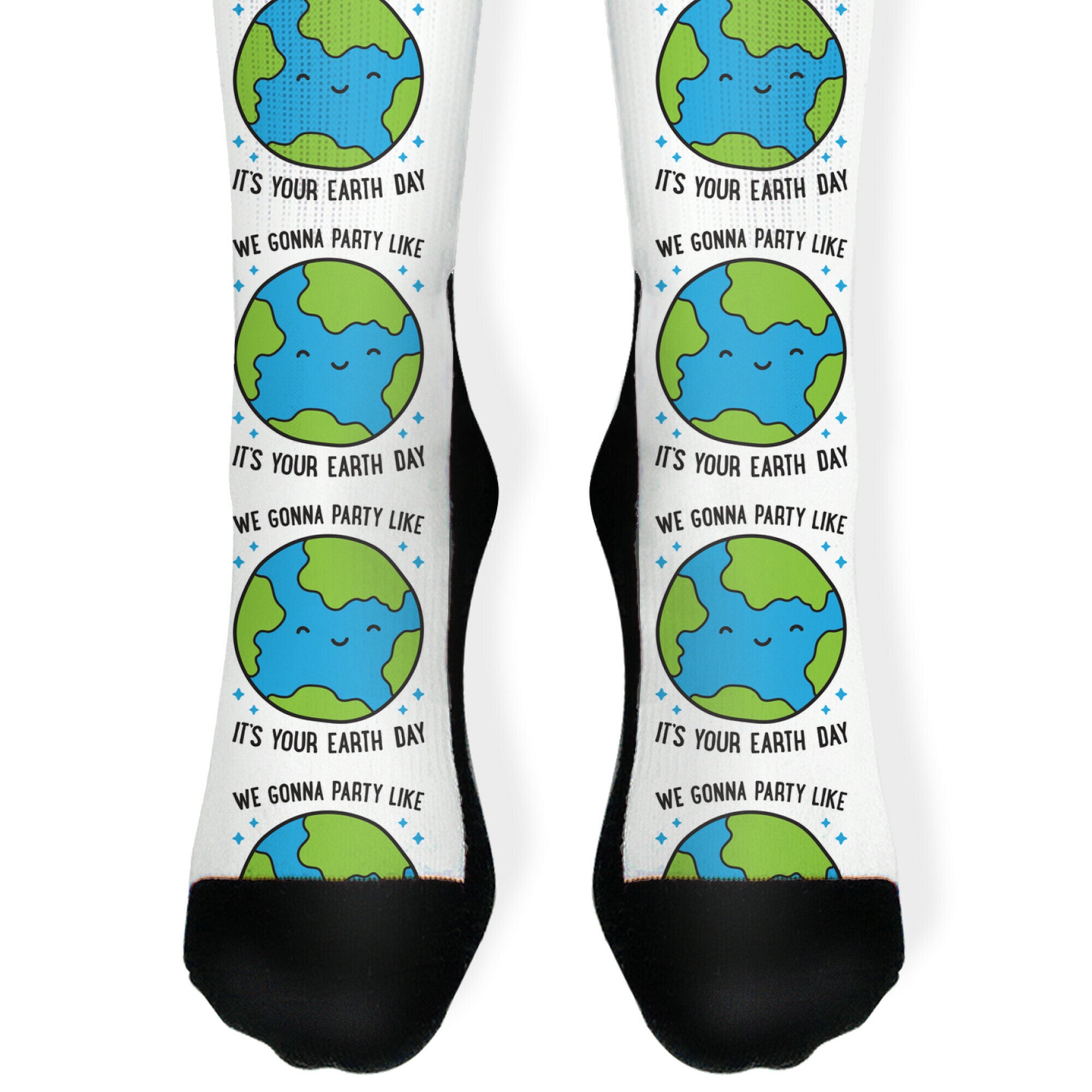 We Gonna Party Like It's Your Earth Day Socks