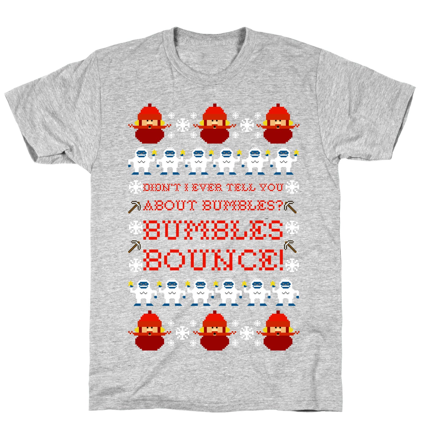 Yukon Cornelius and Bumble Ugly Sweater T-Shirt