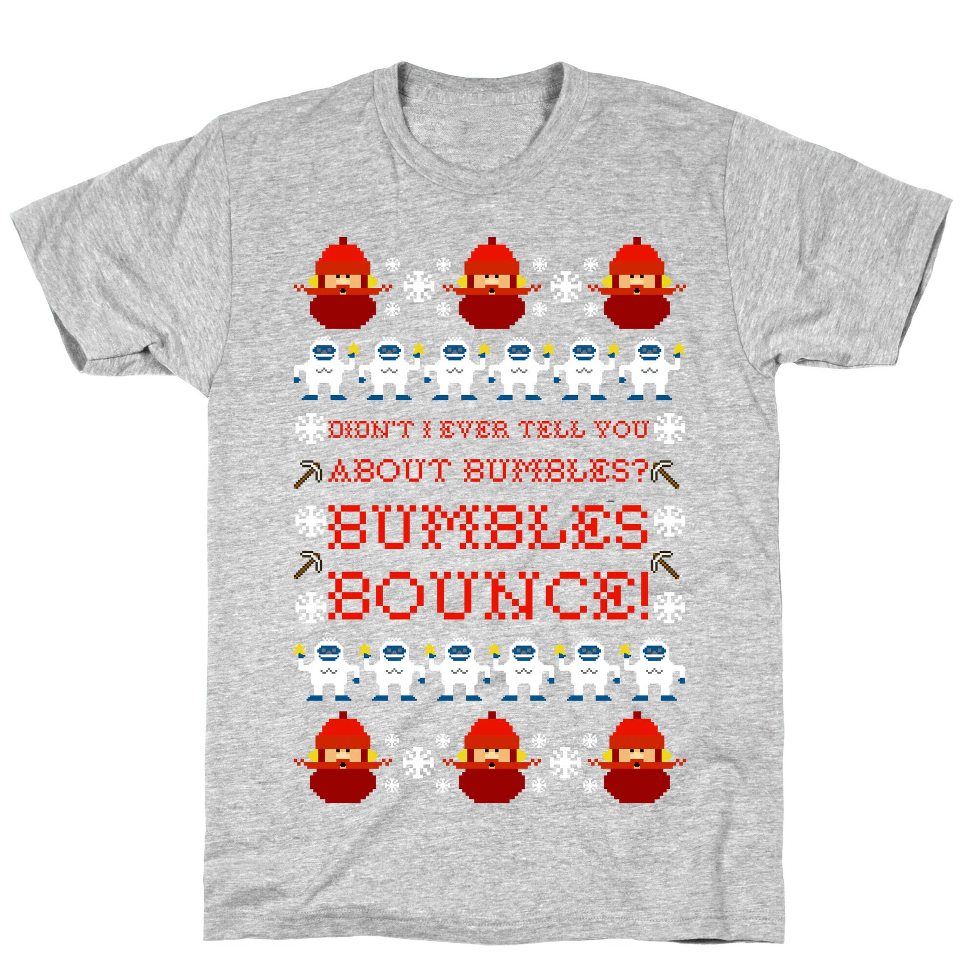 Yukon Cornelius and Bumble Ugly Sweater T-Shirt