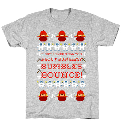 Yukon Cornelius and Bumble Ugly Sweater T-Shirt