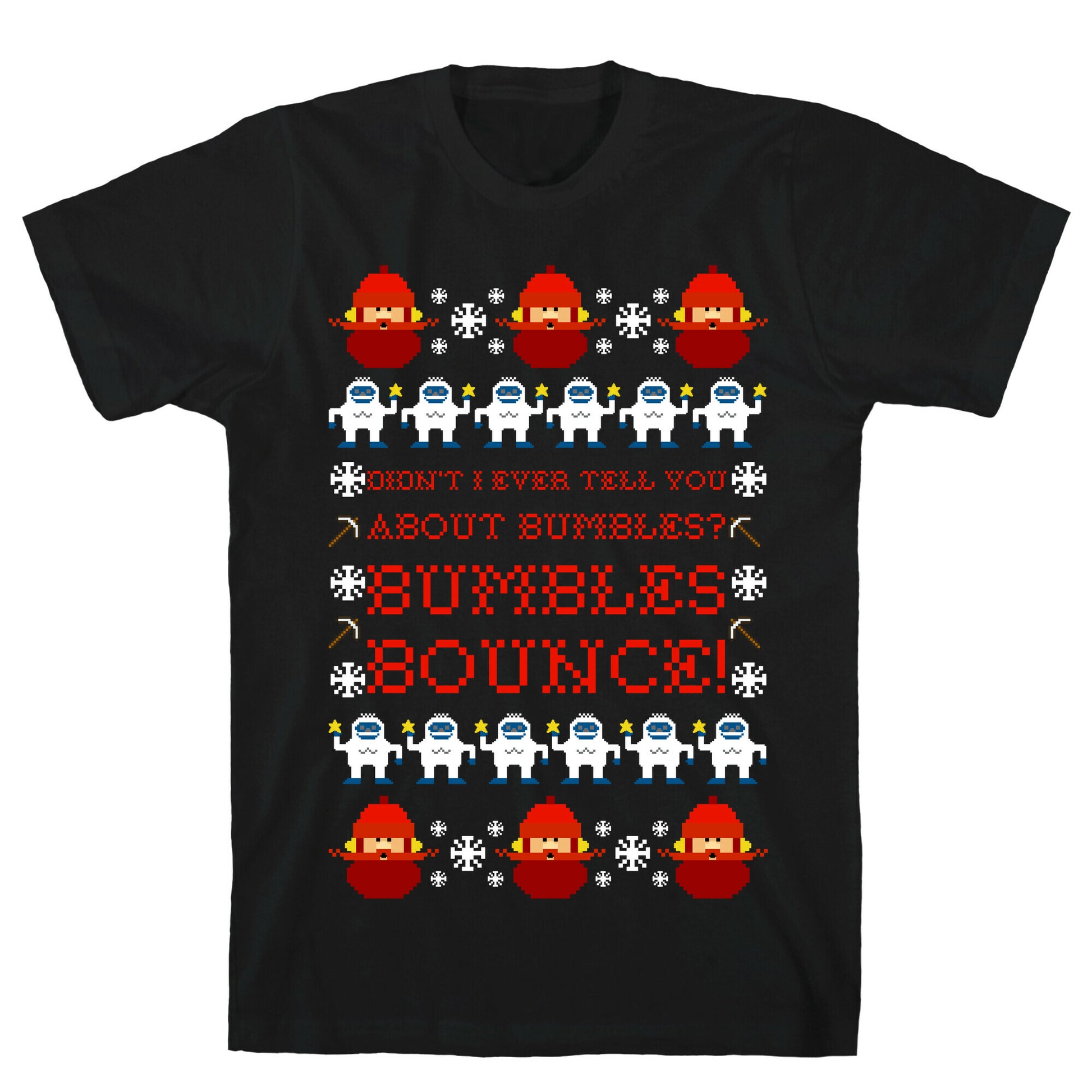 Yukon Cornelius and Bumble Ugly Sweater T-Shirt