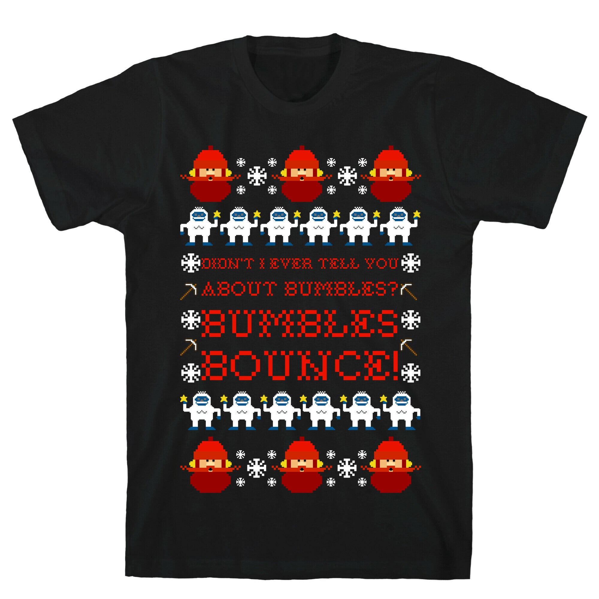 Yukon Cornelius and Bumble Ugly Sweater T-Shirt