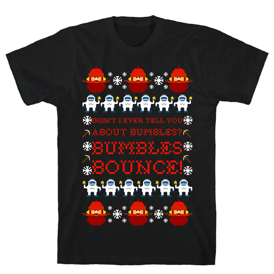 Yukon Cornelius and Bumble Ugly Sweater T-Shirt