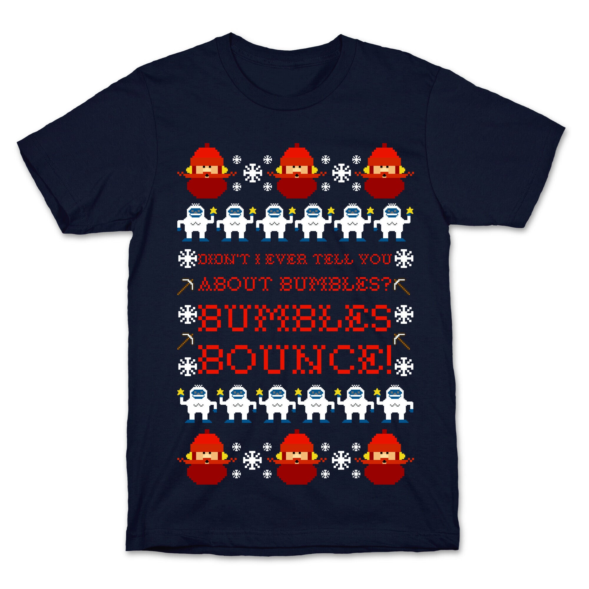 Yukon Cornelius and Bumble Ugly Sweater T-Shirt