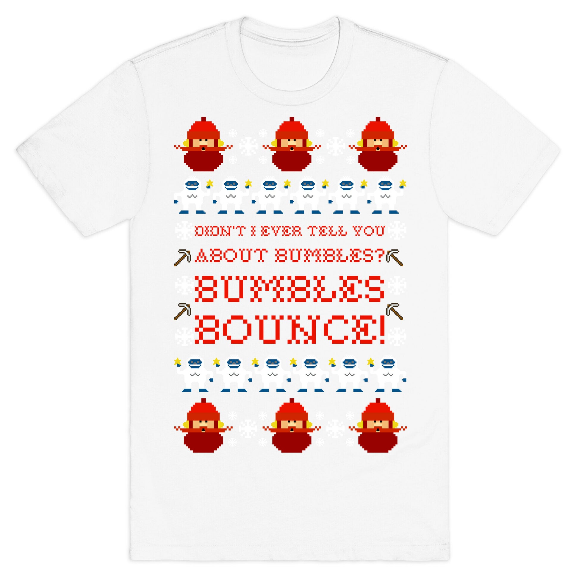 Yukon Cornelius and Bumble Ugly Sweater T-Shirt