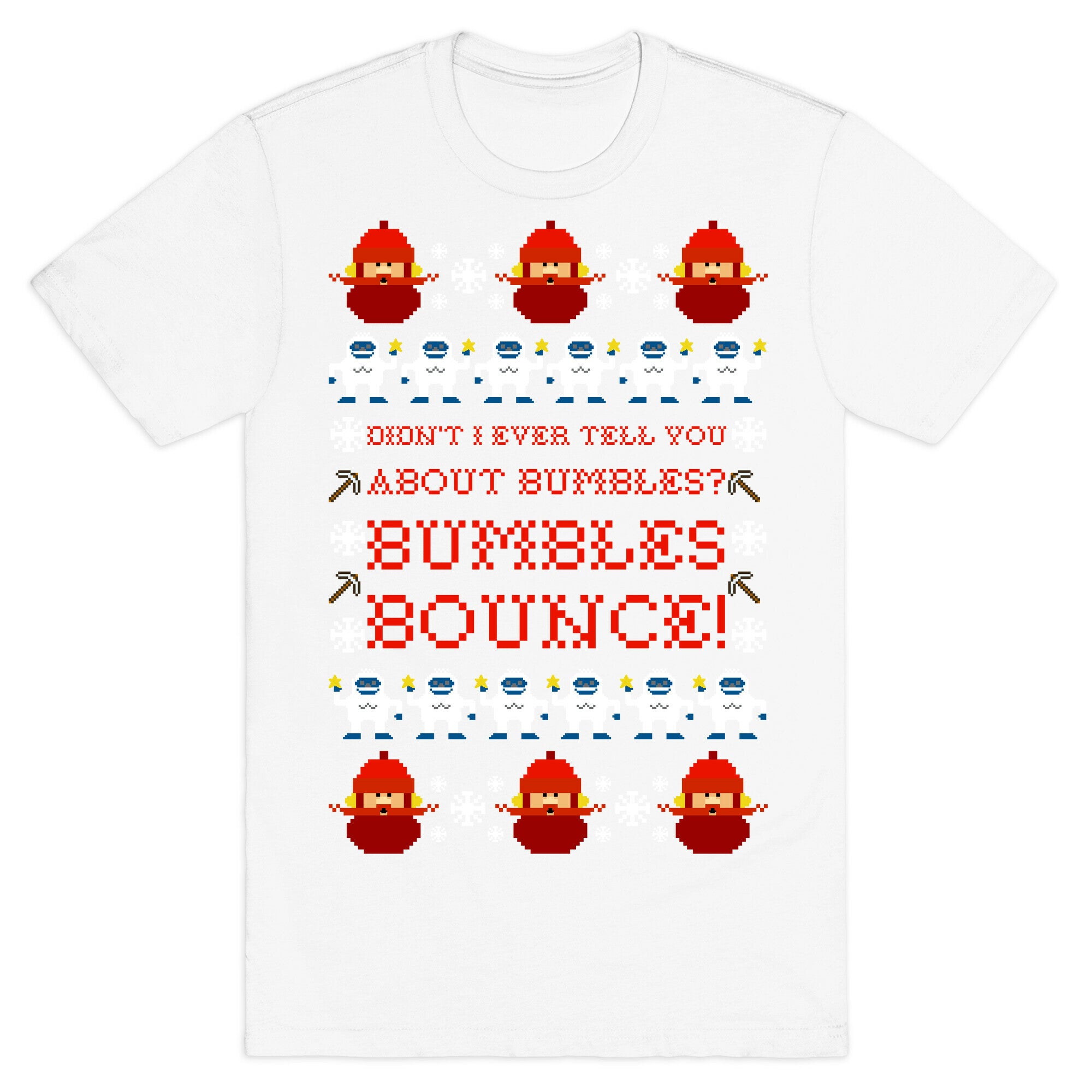 Yukon Cornelius and Bumble Ugly Sweater T-Shirt