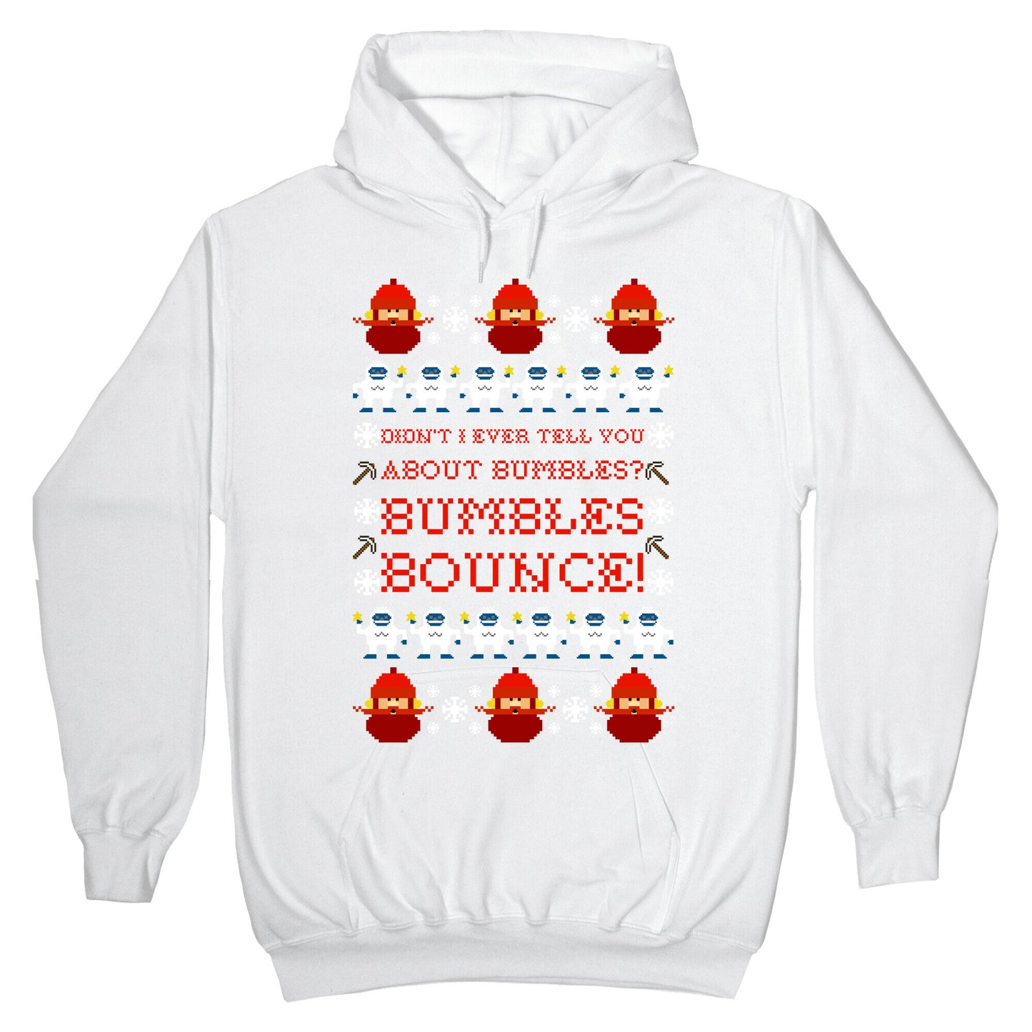 Yukon Cornelius and Bumble Ugly Sweater Hoodie