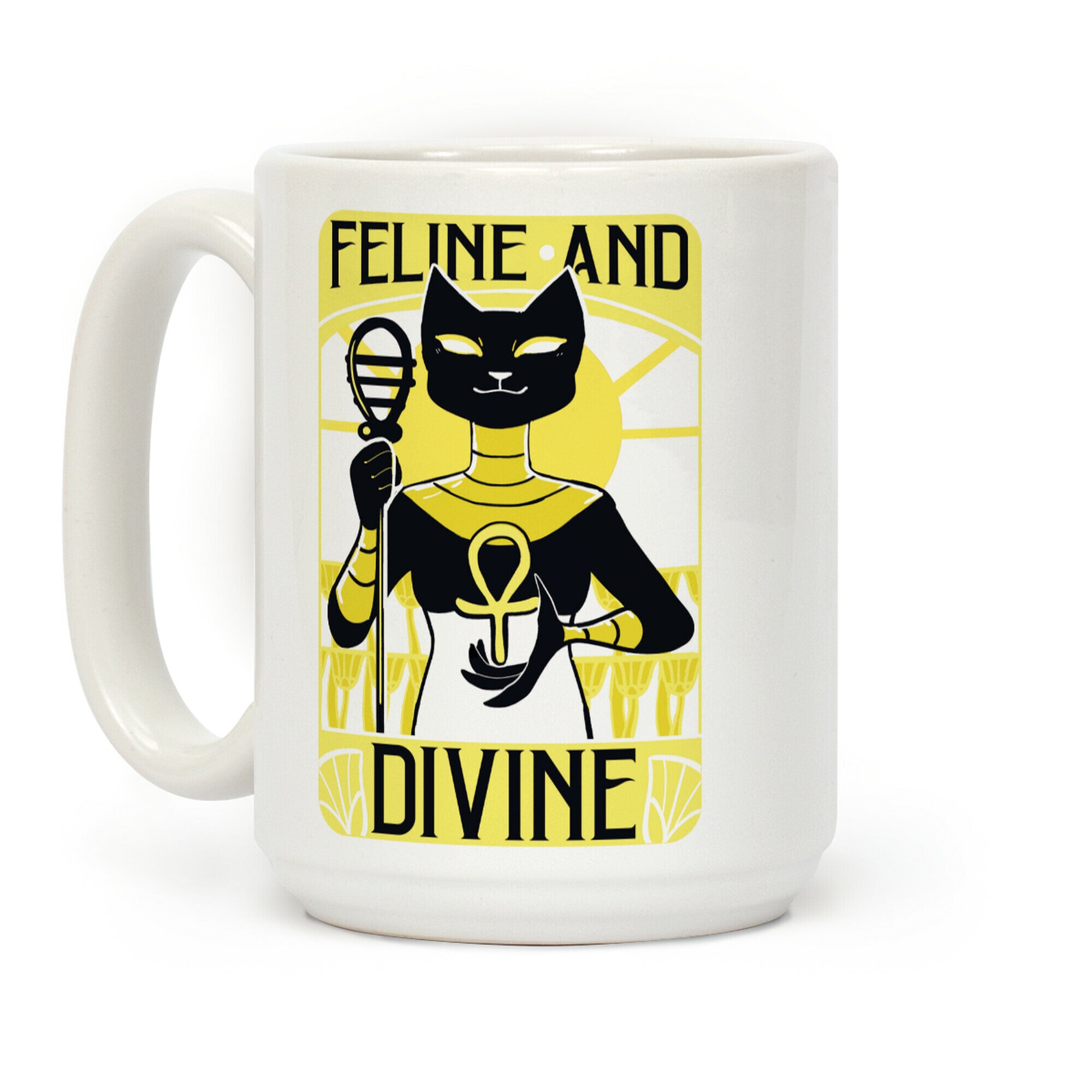 Feline and Divine Coffee Mug