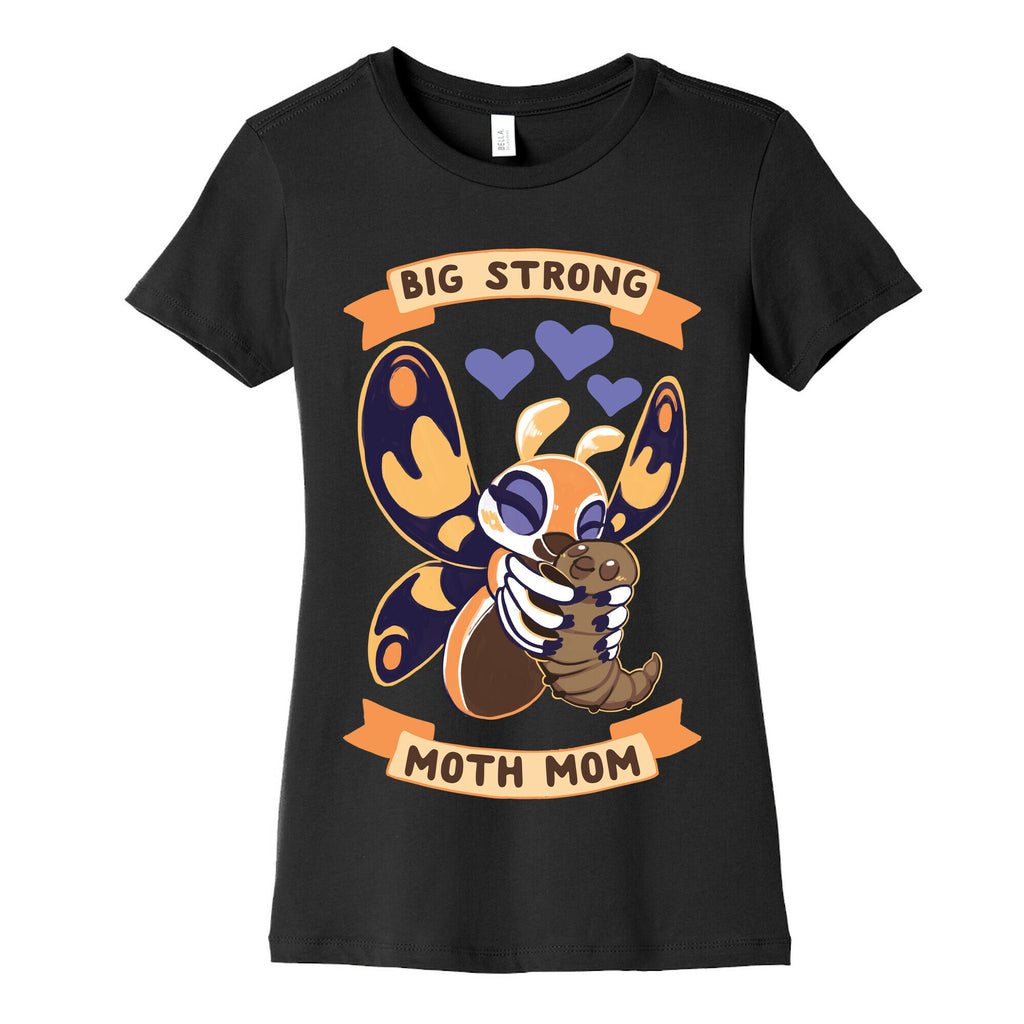 Big Strong Moth Mom Mothra Women's Cotton Tee