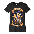 Big Strong Moth Mom Mothra Women's Cotton Tee