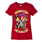 Big Strong Moth Mom Mothra Women's Cotton Tee