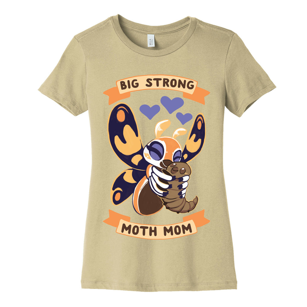 Big Strong Moth Mom Mothra Women's Cotton Tee