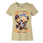 Big Strong Moth Mom Mothra Women's Cotton Tee