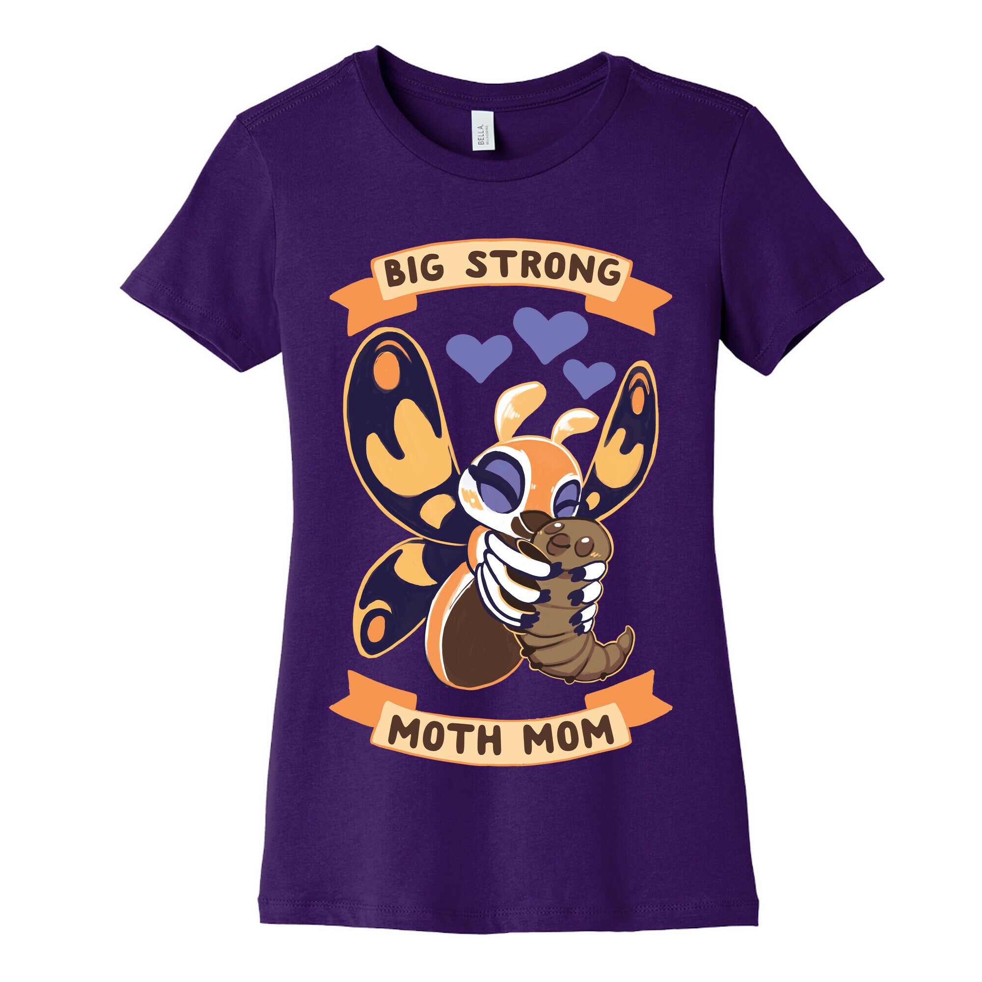 Big Strong Moth Mom Mothra Women's Cotton Tee