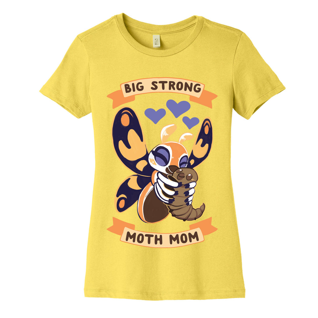 Big Strong Moth Mom Mothra Women's Cotton Tee