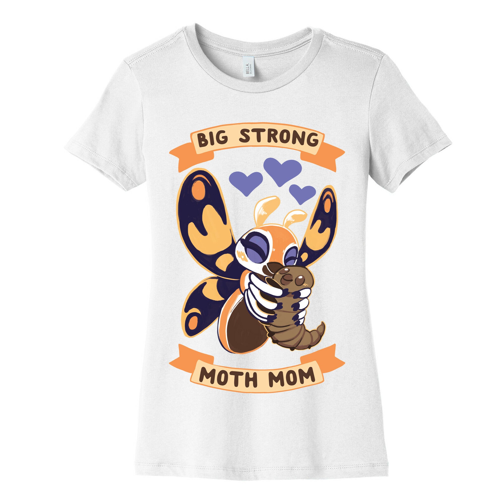 Big Strong Moth Mom Mothra Women's Cotton Tee