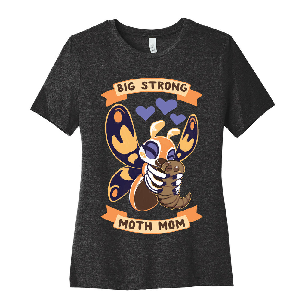Big Strong Moth Mom Mothra Women's Cotton Tee