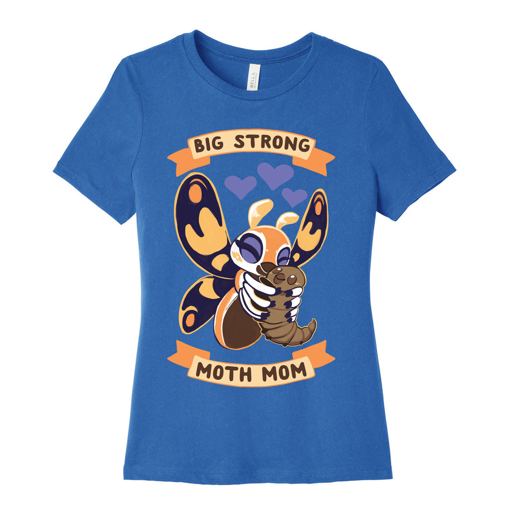 Big Strong Moth Mom Mothra Women's Cotton Tee