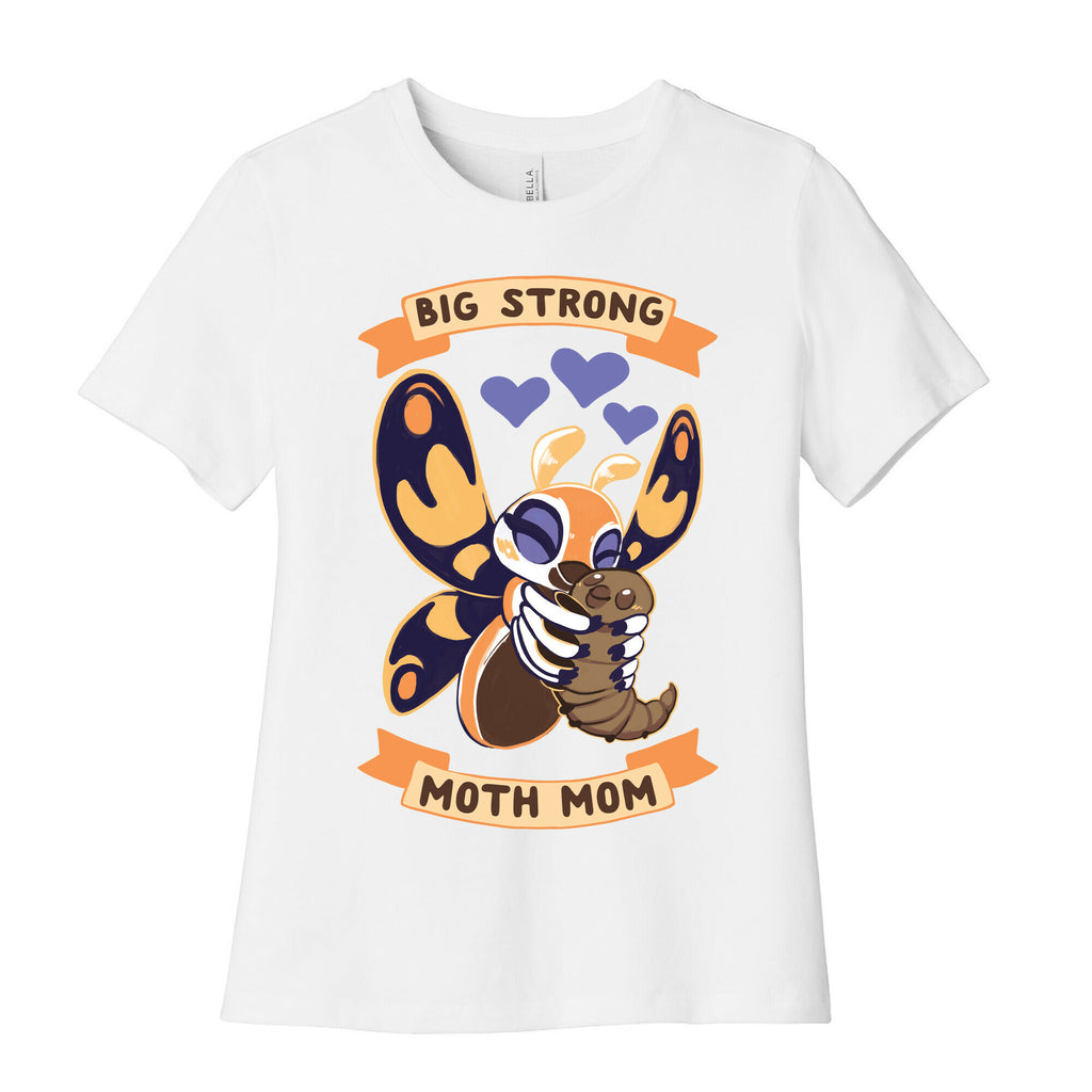 Big Strong Moth Mom Mothra Women's Cotton Tee