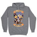 Big Strong Moth Mom Mothra Hoodie
