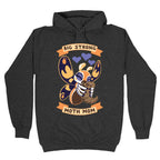 Big Strong Moth Mom Mothra Hoodie