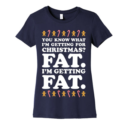 Fat Christmas Women's Cotton Tee