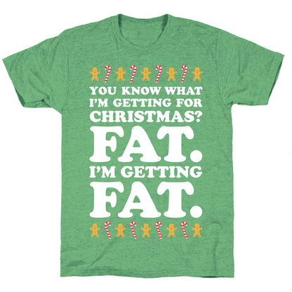 Fat Christmas Unisex Triblend Tee