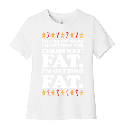 Fat Christmas Women's Cotton Tee