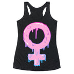 Pink Slime Feminism Racerback Tank
