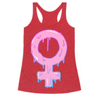Pink Slime Feminism Racerback Tank