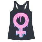 Pink Slime Feminism Racerback Tank