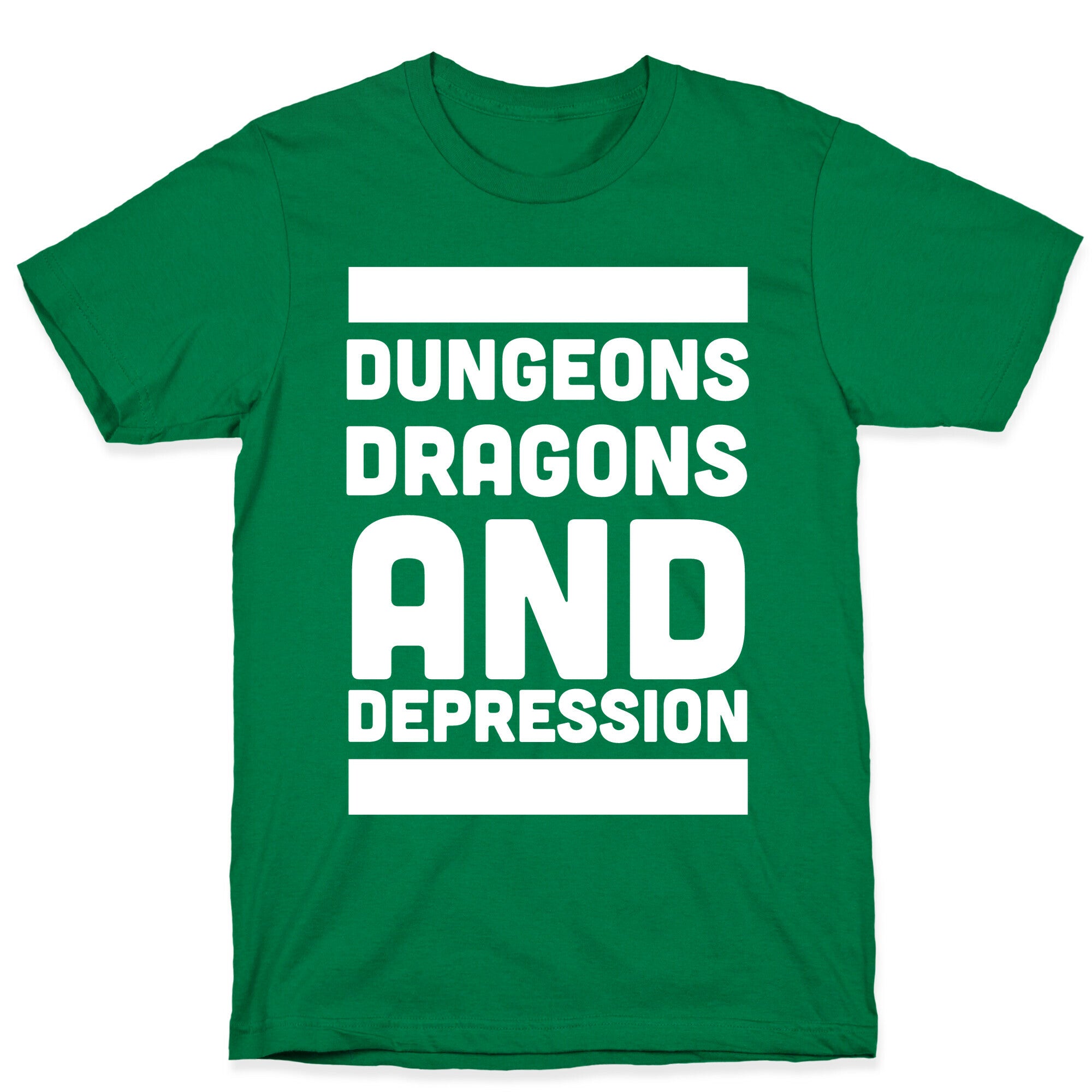 Dungeons, Dragons and Depression  T-Shirt