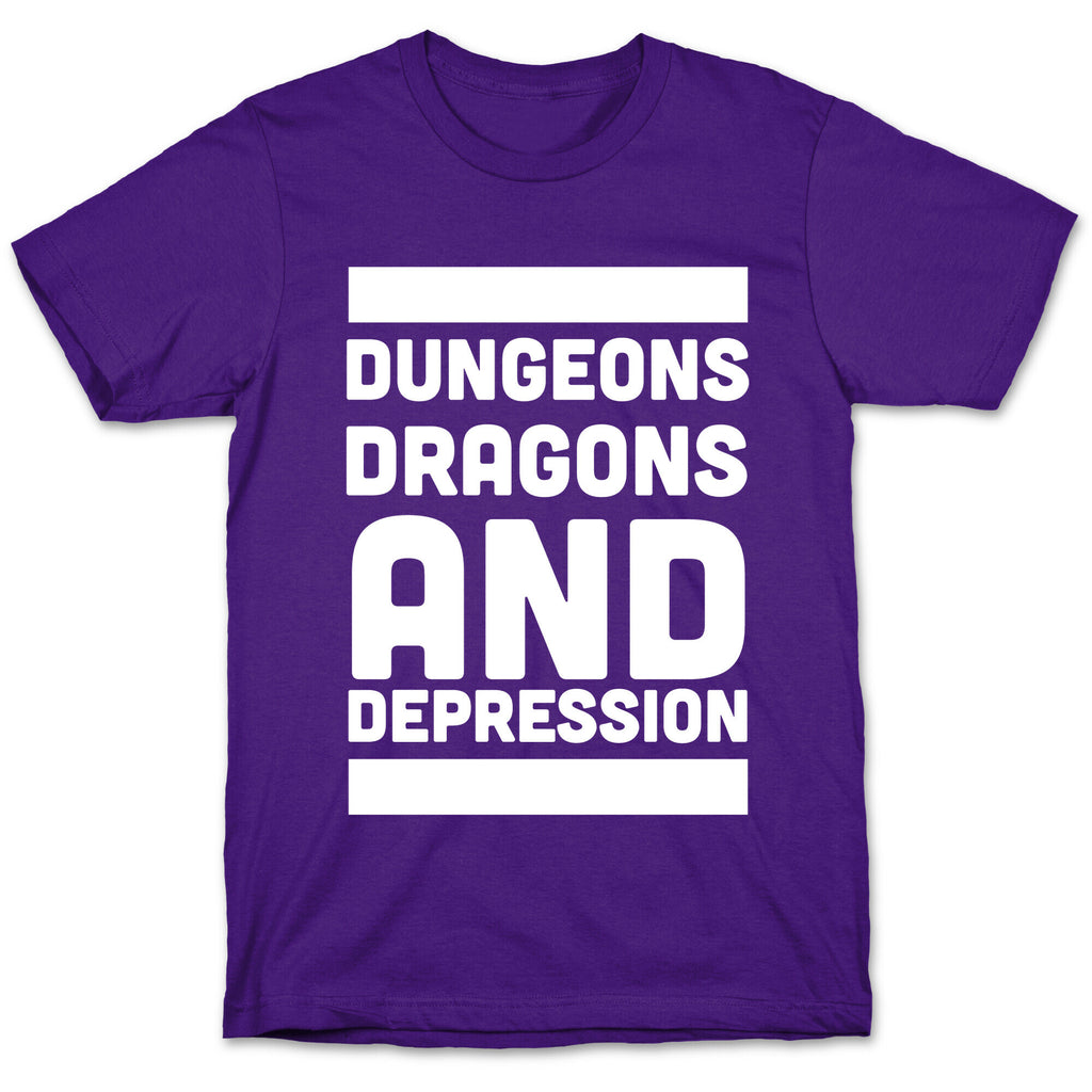 Dungeons, Dragons and Depression  T-Shirt