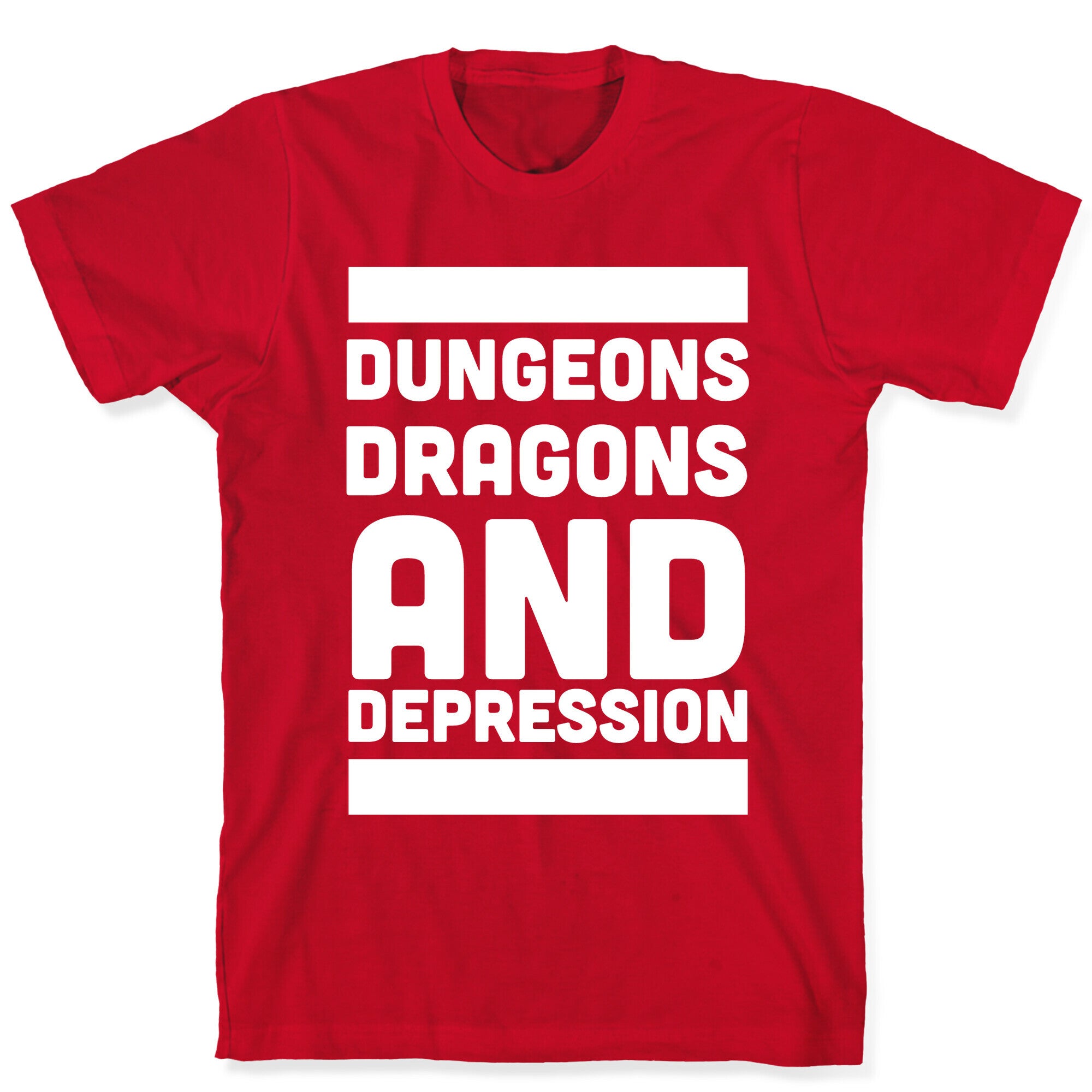 Dungeons, Dragons and Depression  T-Shirt
