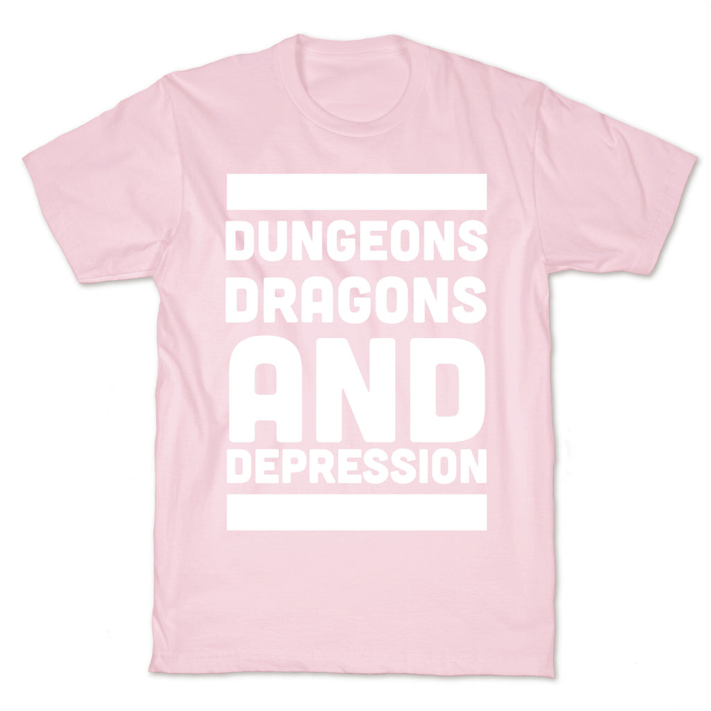 Dungeons, Dragons and Depression  T-Shirt