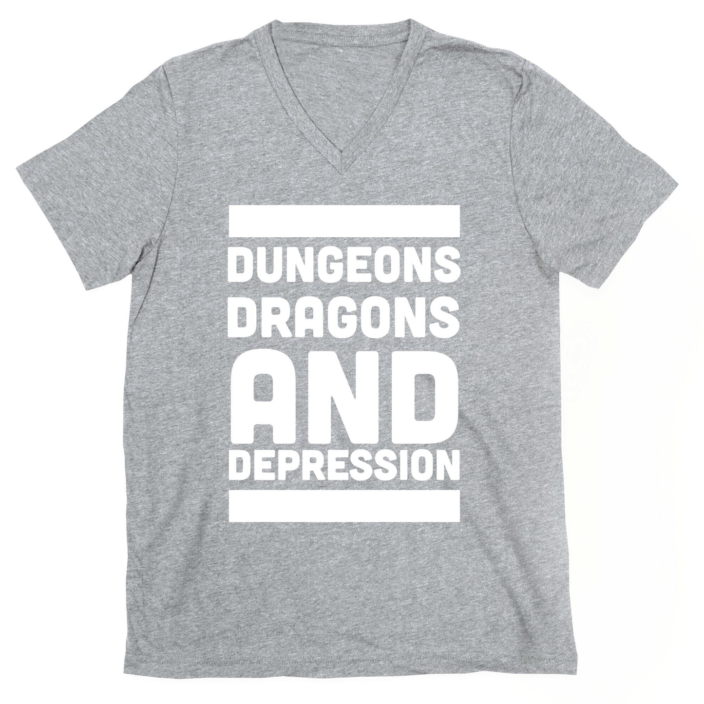 Dungeons, Dragons and Depression  V-Neck