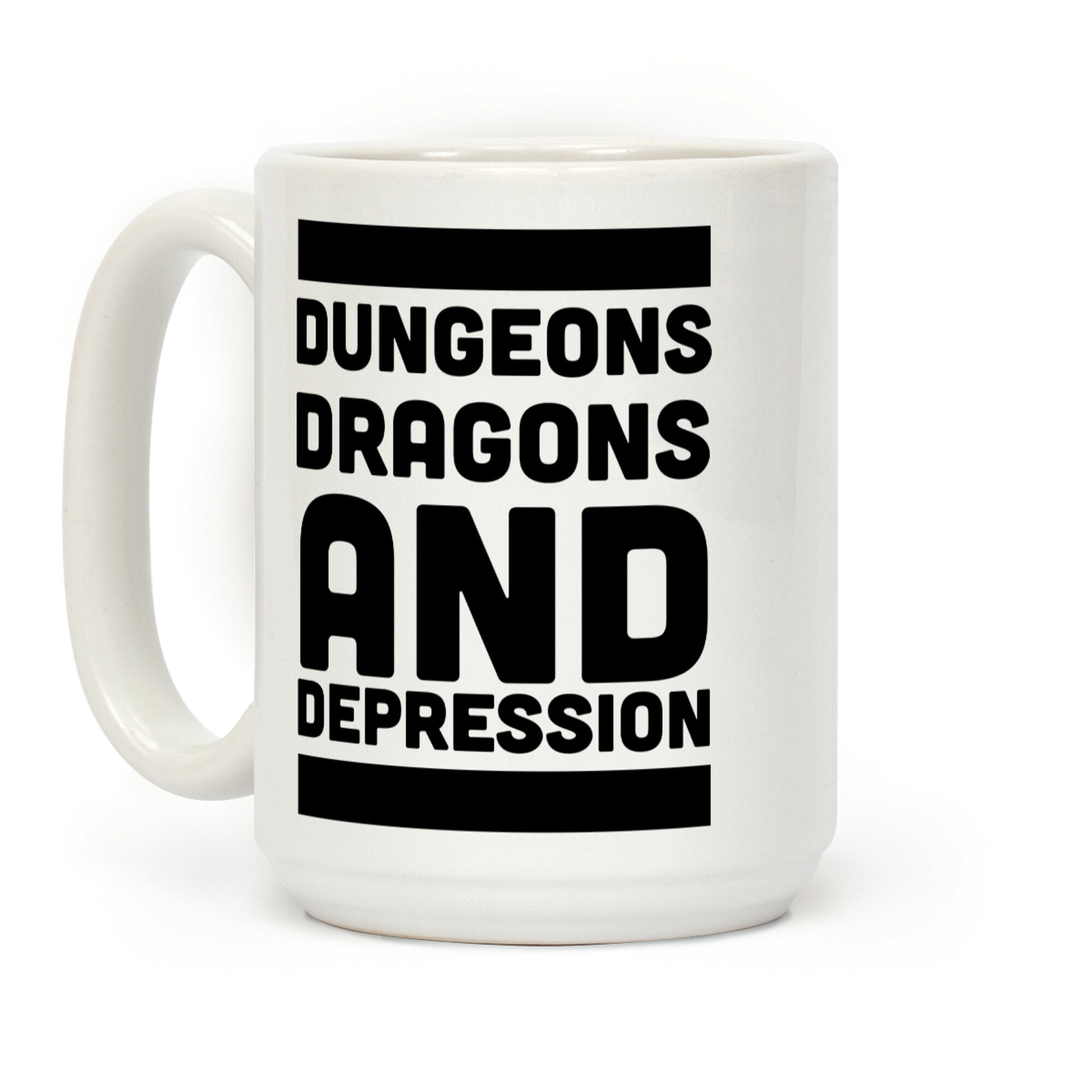 Dungeons, Dragons and Depression Coffee Mug