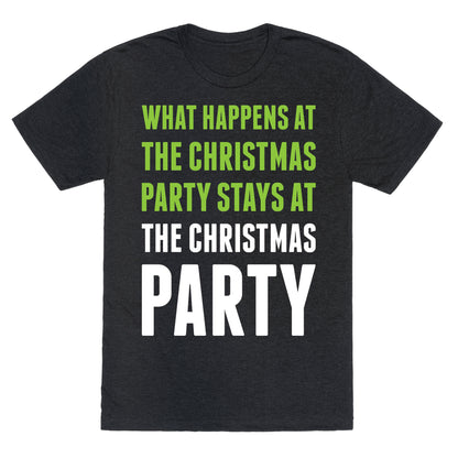 Christmas Party Unisex Triblend Tee