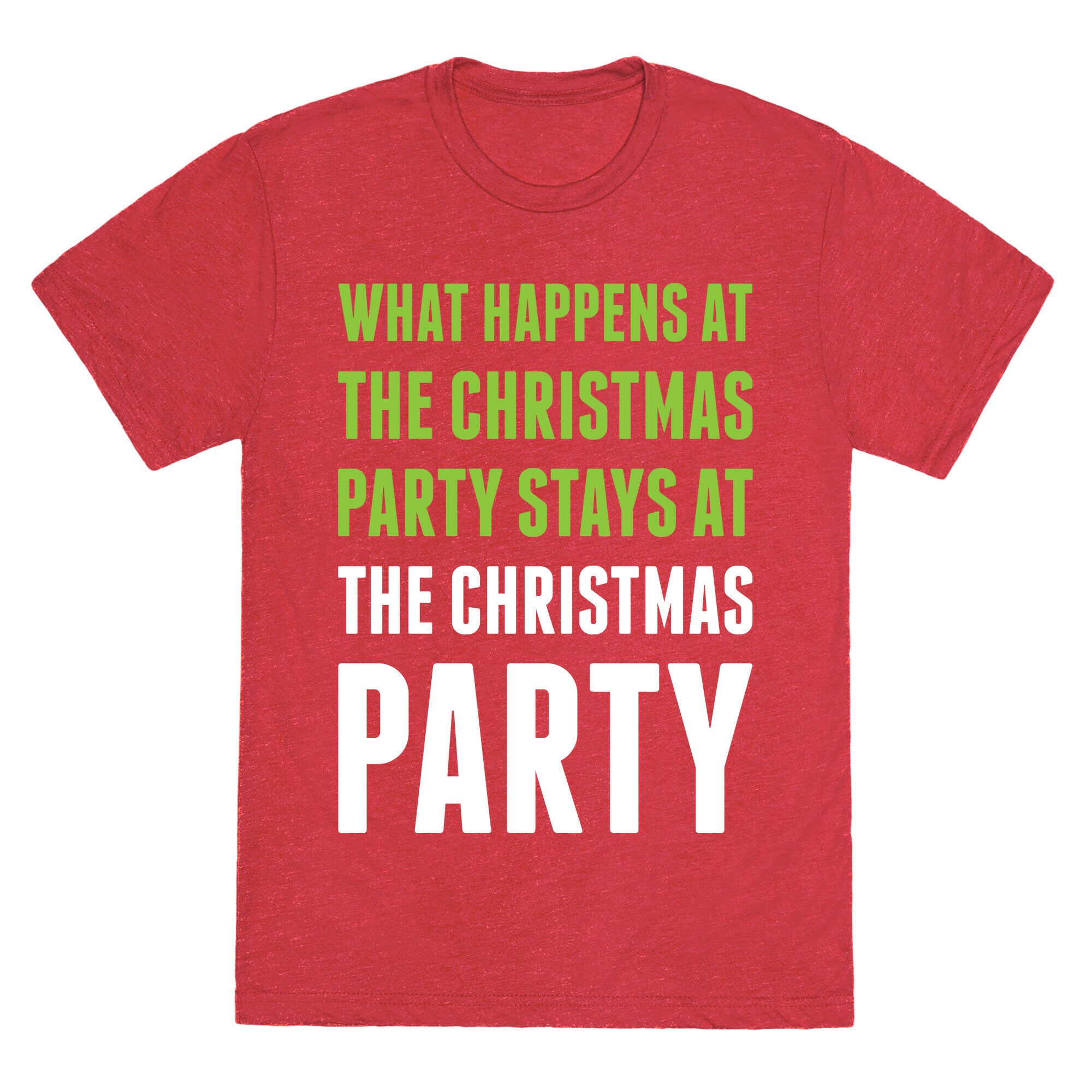 Christmas Party Unisex Triblend Tee