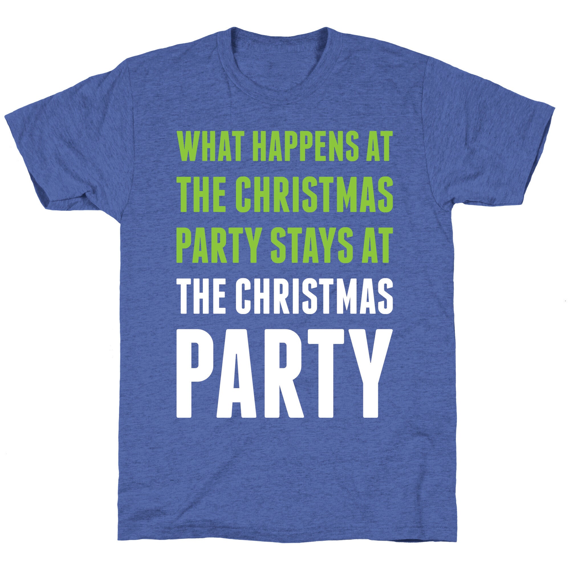 Christmas Party Unisex Triblend Tee