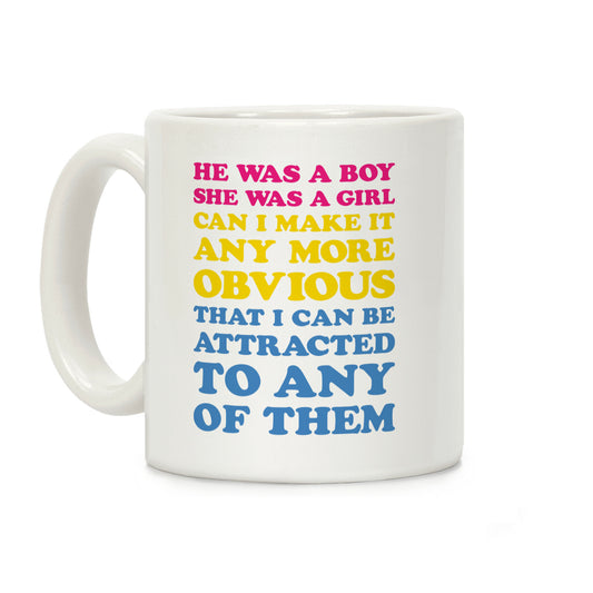 Sk8er Boi Pansexual Parody Coffee Mug