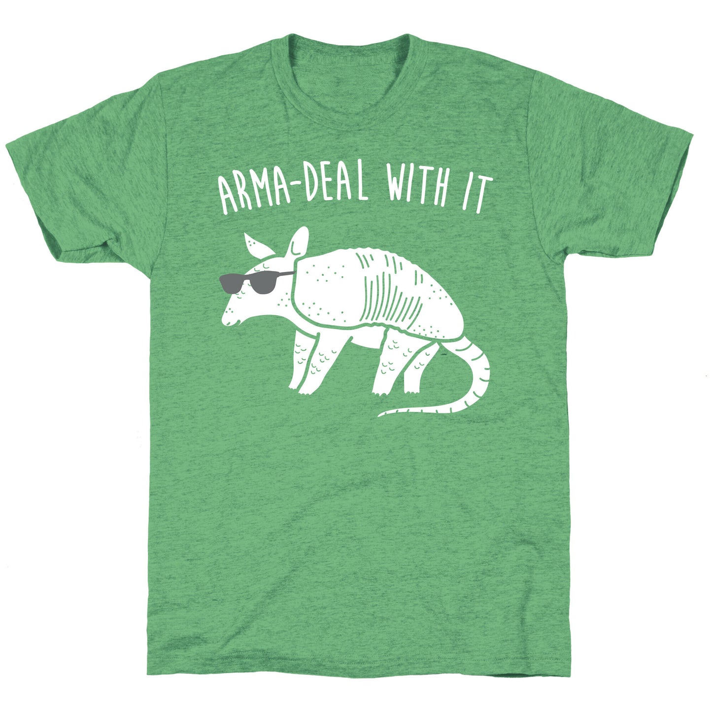 Arma-Deal With It Armadillo Unisex Triblend Tee