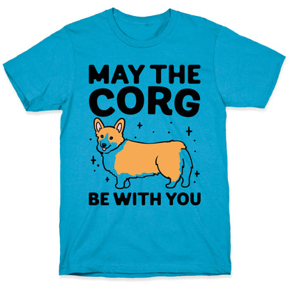 May The Corg Be With You Parody Unisex Triblend Tee