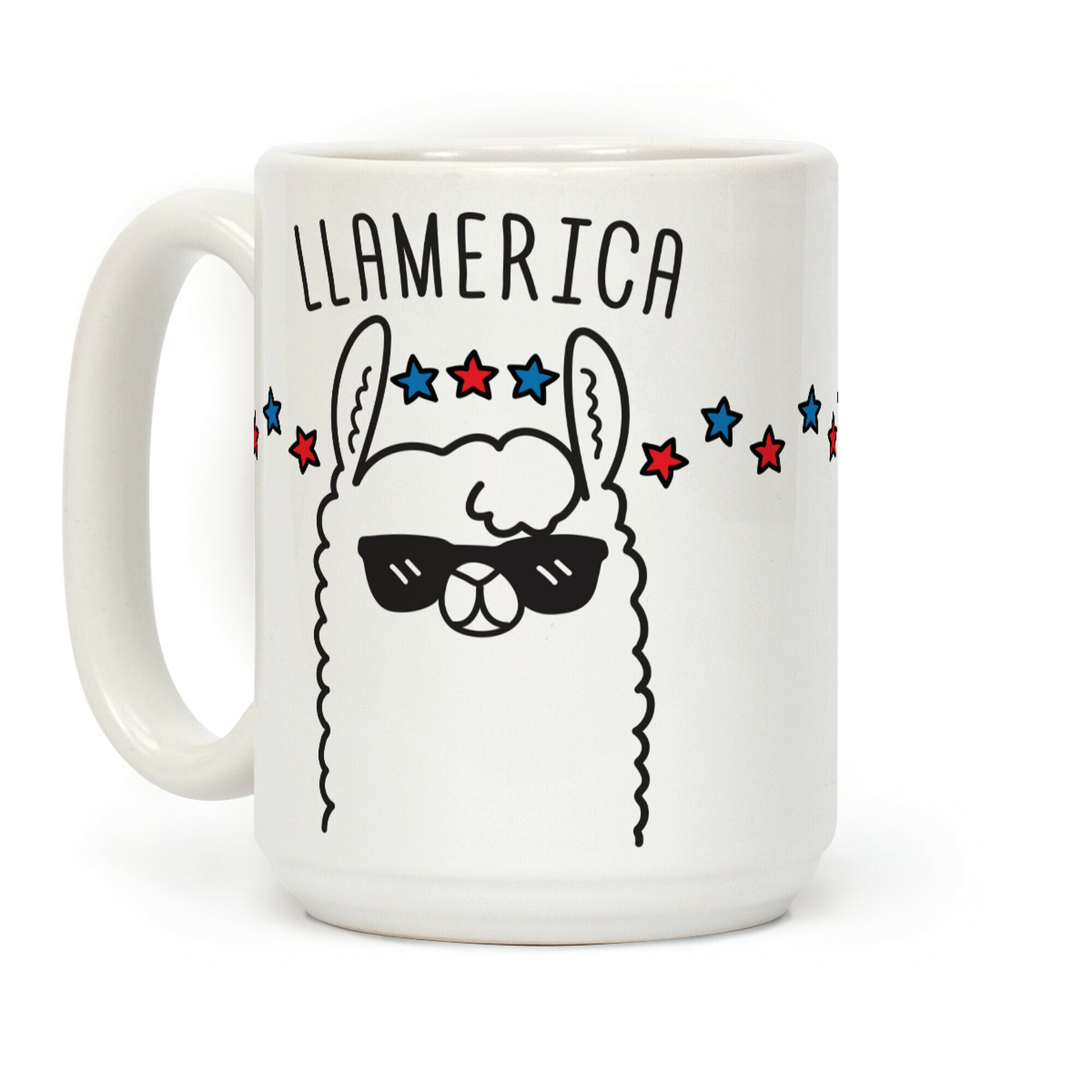 Llamerica American Llama Coffee Mug