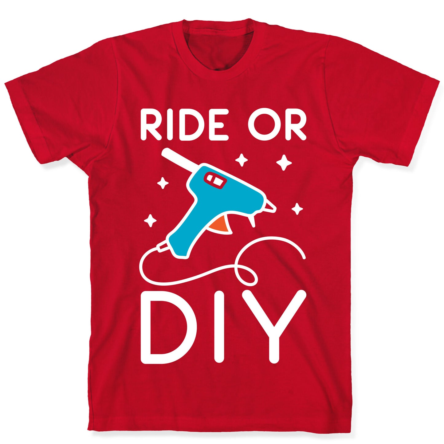 Ride Or DIY Pair 1/2 T-Shirt