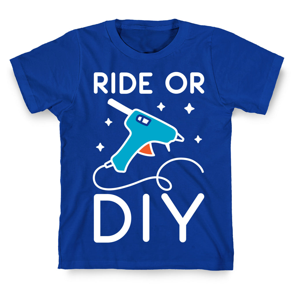Ride Or DIY Pair 1/2 T-Shirt
